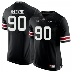 #90 Jaden McKenzie Ohio State Buckeyes Men High School Jerseys Black