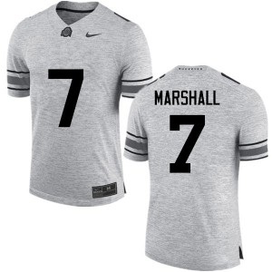 #7 Jalin Marshall OSU Men High School Jerseys Gray