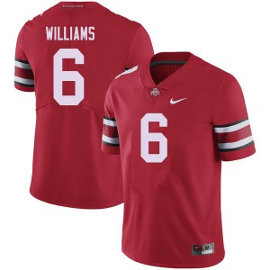 #6 Jameson Williams Ohio State Men High School Jerseys Red