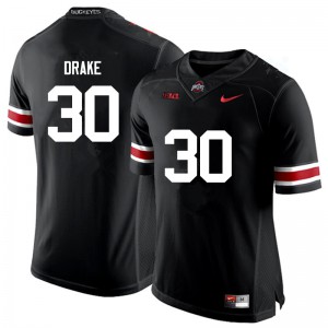 #30 Jared Drake Ohio State Men NCAA Jerseys Black