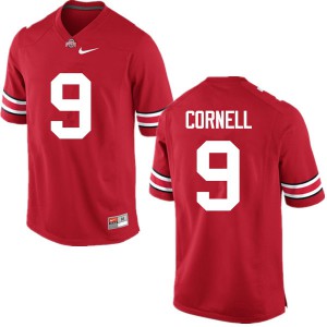 #9 Jashon Cornell Ohio State Men Stitch Jersey Red
