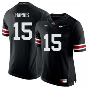 #15 Jaylen Harris Ohio State Men Player Jersey Black