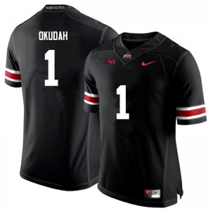 #1 Jeffrey Okudah OSU Men Official Jerseys Black