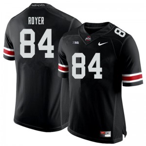 #84 Joe Royer Ohio State Men College Jerseys Black