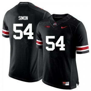 #54 John Simon OSU Buckeyes Men Football Jerseys Black