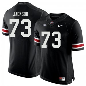 #73 Jonah Jackson Ohio State Men University Jersey Black