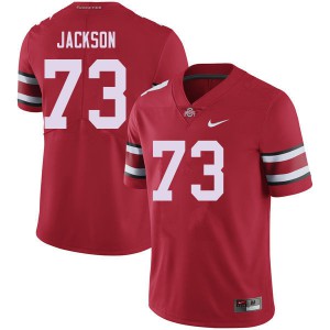 #73 Jonah Jackson Ohio State Men University Jersey Red
