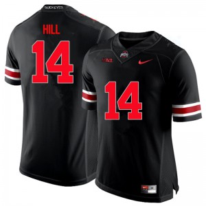 #14 KJ Hill OSU Men Stitched Jersey Black