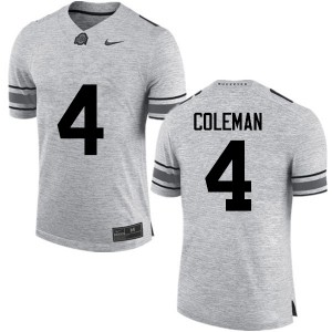 #4 Kurt Coleman Ohio State Buckeyes Men Stitched Jerseys Gray