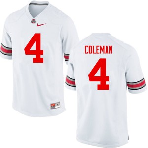#4 Kurt Coleman OSU Men High School Jerseys White