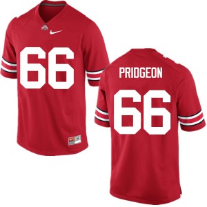 #66 Malcolm Pridgeon OSU Buckeyes Men High School Jersey Red