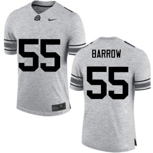 #55 Malik Barrow OSU Men Player Jerseys Gray