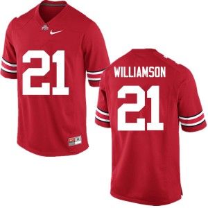 #21 Marcus Williamson Ohio State Buckeyes Men Official Jerseys Red