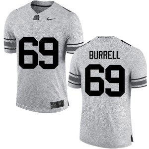 #69 Matthew Burrell OSU Men High School Jerseys Gray