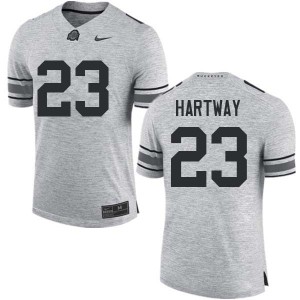 #23 Michael Hartway OSU Men Stitched Jersey Gray
