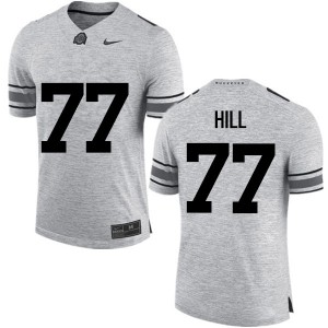 #77 Michael Hill OSU Men University Jerseys Gray