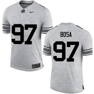 #97 Nick Bosa Ohio State Buckeyes Men College Jerseys Gray