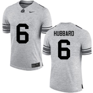 #6 Sam Hubbard Ohio State Buckeyes Men Stitched Jersey Gray