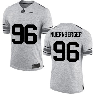 #96 Sean Nuernberger OSU Men Stitch Jersey Gray