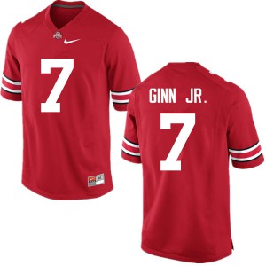 #7 Ted Ginn Jr. OSU Men University Jersey Red