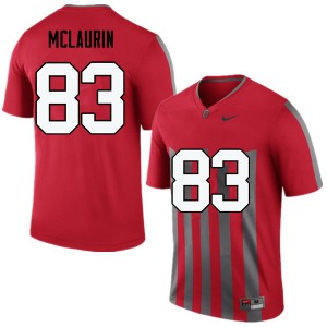 #83 Terry McLaurin OSU Men Official Jersey Throwback