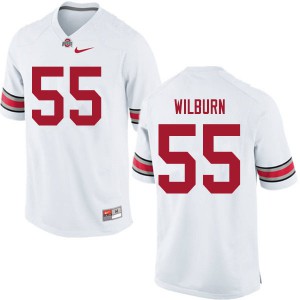#55 Trayvon Wilburn Ohio State Men Player Jerseys White