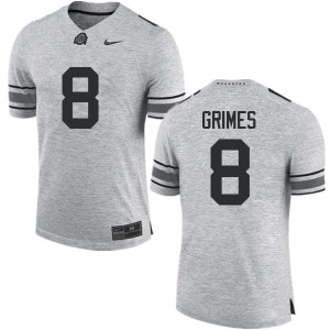 #8 Trevon Grimes OSU Men Official Jersey Gray