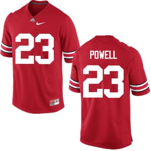 #23 Tyvis Powell Ohio State Men University Jersey Red