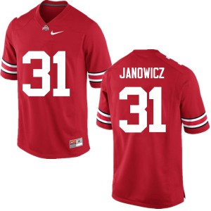 #31 Vic Janowicz Ohio State Men Alumni Jersey Red