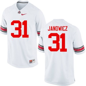 #31 Vic Janowicz Ohio State Men Stitch Jerseys White