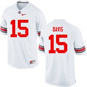 #15 Wayne Davis OSU Men Football Jersey White