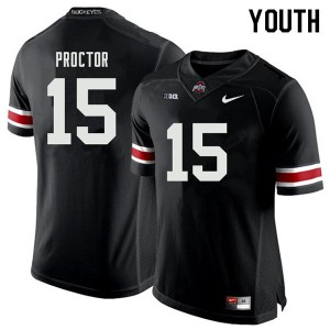 #15 Josh Proctor Ohio State Buckeyes Youth NCAA Jersey Black