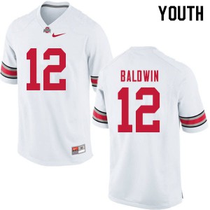 #12 Matthew Baldwin OSU Youth Alumni Jerseys White
