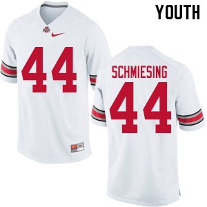 #44 Ben Schmiesing Ohio State Youth Player Jerseys White