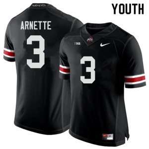 #3 Damon Arnette Ohio State Youth Football Jersey Black