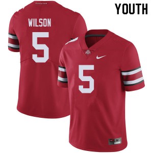 #5 Garrett Wilson OSU Buckeyes Youth University Jersey Red