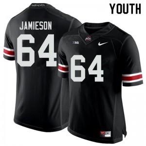 #64 Jack Jamieson Ohio State Buckeyes Youth University Jerseys Black