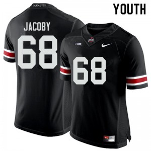 #68 Ryan Jacoby Ohio State Buckeyes Youth Stitched Jerseys Black
