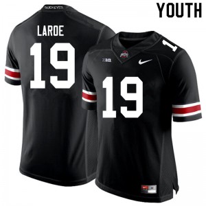 #19 Jagger LaRoe OSU Buckeyes Youth Player Jerseys Black