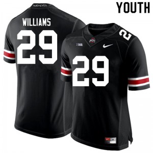 #29 Kourt Williams Ohio State Buckeyes Youth University Jersey Black