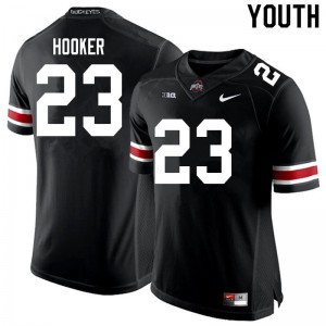#23 Marcus Hooker Ohio State Buckeyes Youth College Jersey Black