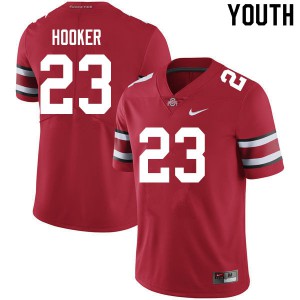 #23 Marcus Hooker Ohio State Youth Official Jerseys Scarlet