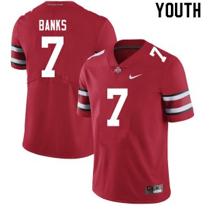 #7 Sevyn Banks OSU Youth Official Jersey Scarlet