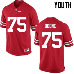 #75 Alex Boone Ohio State Youth Official Jerseys Red