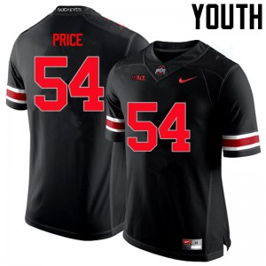 #54 Billy Price OSU Youth College Jerseys Black