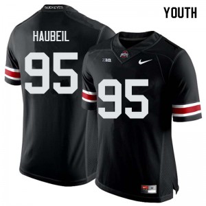 #95 Blake Haubeil OSU Buckeyes Youth Alumni Jerseys Black