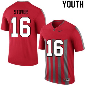 #16 Cade Stover Ohio State Youth Player Jerseys Retro