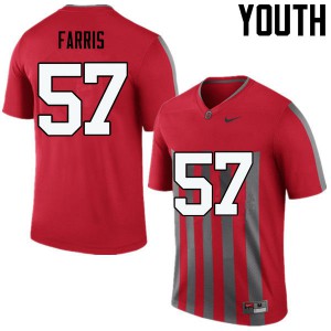 #57 Chase Farris OSU Buckeyes Youth Alumni Jersey Throwback