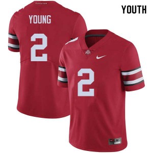 #2 Chase Young OSU Buckeyes Youth Player Jerseys Red