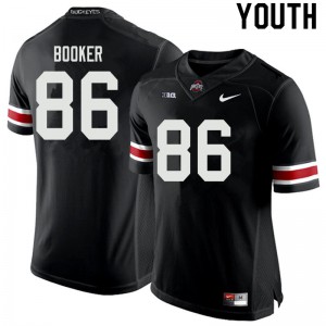 #86 Chris Booker Ohio State Buckeyes Youth Football Jersey Black